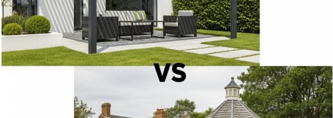 Порівнюємо, пергола, навіс, маркіза або альтанка, що краще