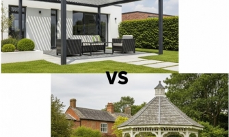 Порівнюємо, пергола, навіс, маркіза або альтанка, що краще