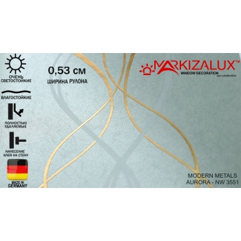 Обои Antonina Vella Modern Metals - AURORA NW 3551