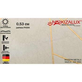 Шпалери Antonina Vella Modern Metals NAZCA - NW 3500