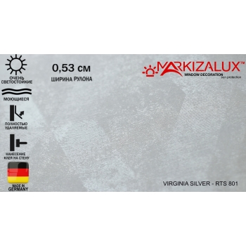 Обои KHROMA ROOTS VIRGINIA SILVER - RTS 801