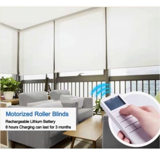 Фото Автоматичні ролети з підключенням "умный дом" Жалюзі-ролети на автоматиці