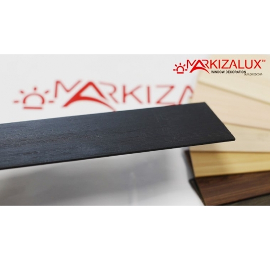 Фото Бамбуковые жалюзи обсидиант 50 мм 