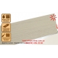 Фото Wooden blinds moisture resistant - Bora white Wooden ⚡ blinds