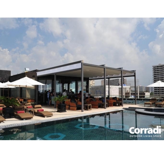 Фото Посилена пергола Pergotenda ® B-Space Перголи