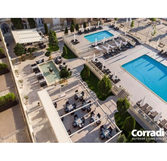 Фото Посилена пергола Pergotenda ® B-Space Перголи