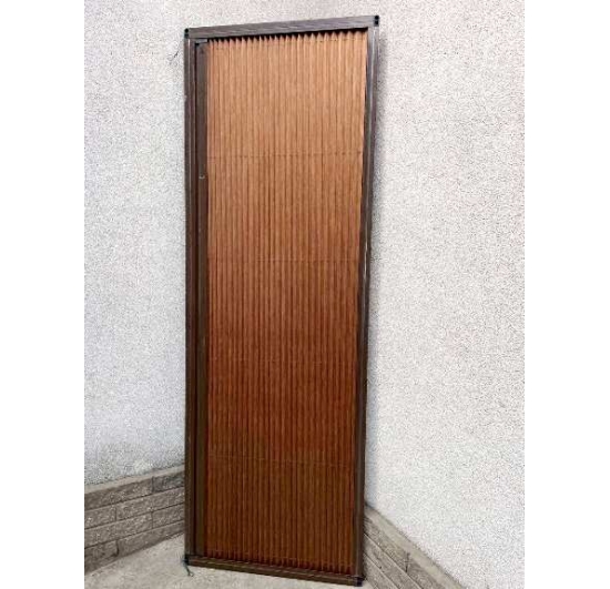 Фото Складна ширма-перегородка розсувна в рамі з тканиною пліссе Штори пліссе