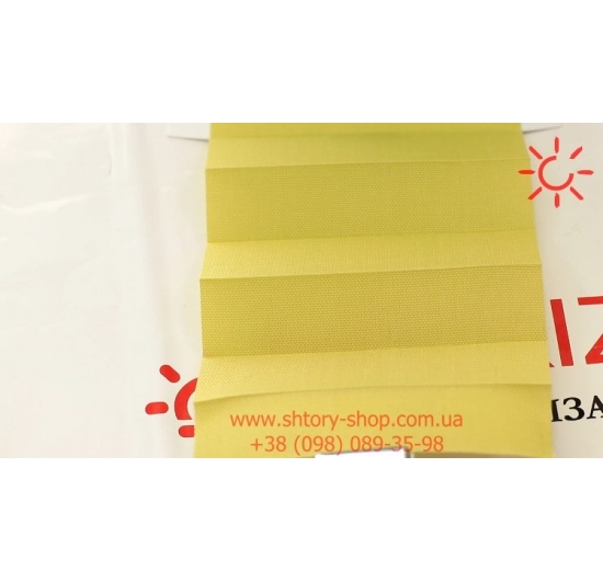 Фото Штора плиссе Фуксия оливковый Шторы плиссе