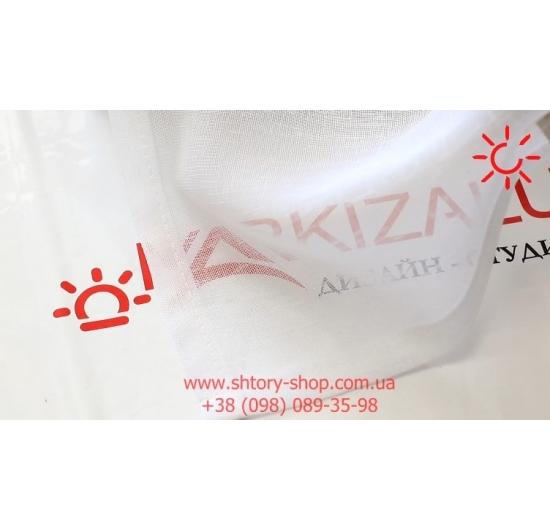 Фото Римська штора Екліпс 0001 тюль біла Римські штори