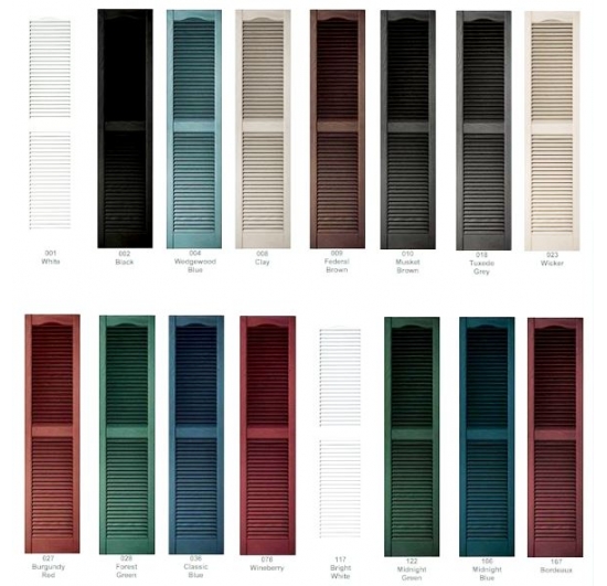 Фото Ставни на окна деревянные Шаттерсы деревянные