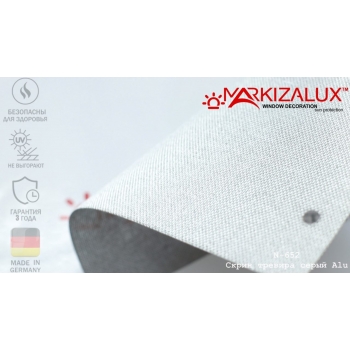 Рулонні штори Скрин Тревіра Alu сірий