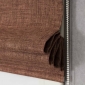 Фото Рогожка Сахара - ткань Римские шторы