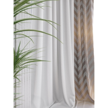 Шторы с геометрическим узором ёлочка плотные Tristy 220х280