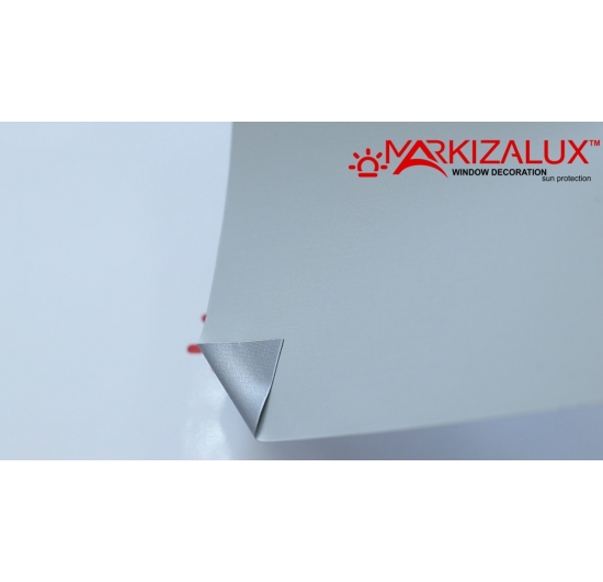 Фото Рулонні штори Шовк blackout Alu сірий Рулонні ⚡ штори