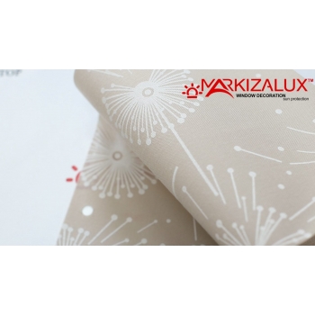 Рулонні штори Кульбаба кремова