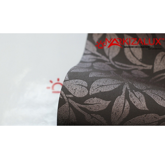 Фото Мелиса шоколад - ткань для рулонных штор Рулонные шторы